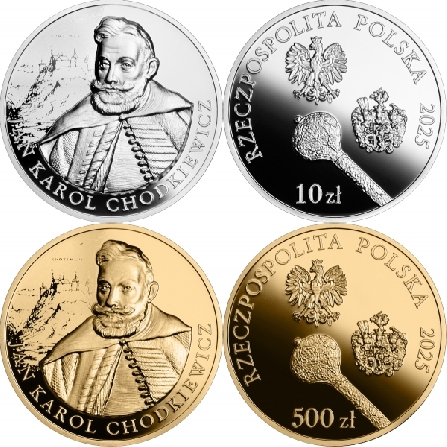Images and prices of coins Jan Karol Chodkiewicz