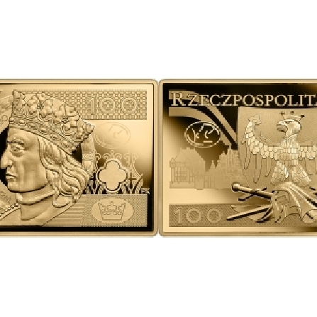 Wizerunki i ceny monet Banknot o nominale 100 zł