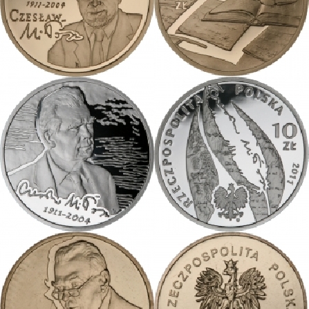 Ceny monet Czesław Miłosz