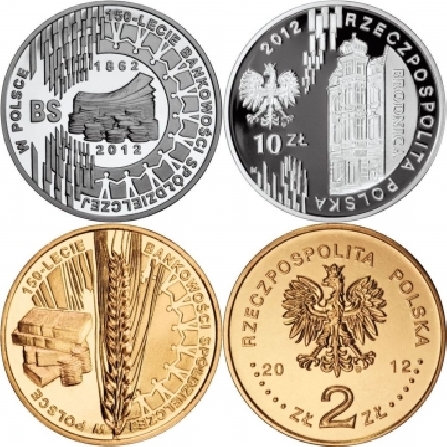 Ceny monet 150-lecie bankowości spółdzielczej w Polsce