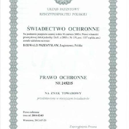 Prawo ochronne na znak towarowy enumi