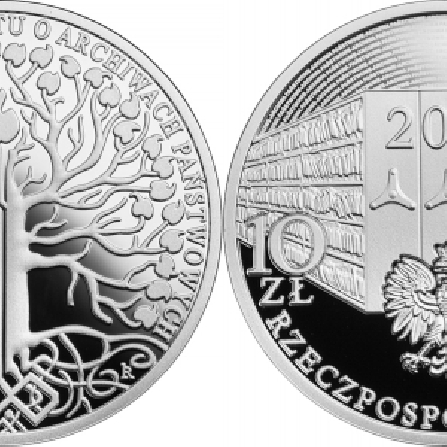 Images and prices of coins 100th Anniversary of the Signing of the State Archives Decree