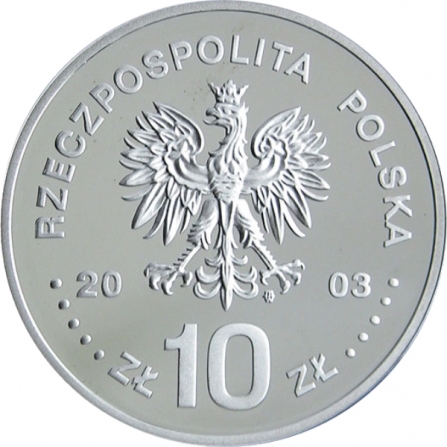 Coin obverse 10 pln Stanisław Leszczyński (1704-1709, 1733-1736), bust