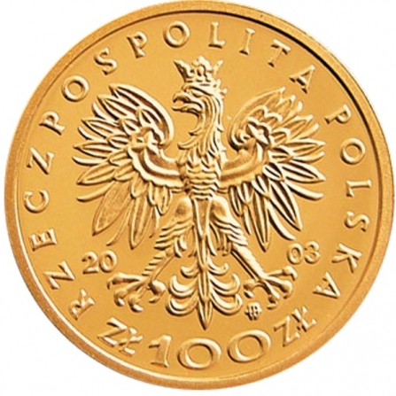 Awers monety100 zł Stanisław Leszczyński (1704-1709, 1733-1736)