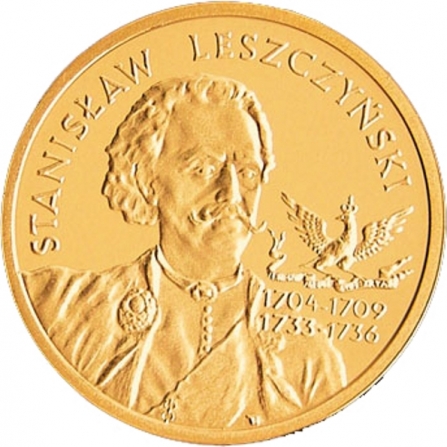 Rewers monety 100 zł Stanisław Leszczyński (1704-1709, 1733-1736)