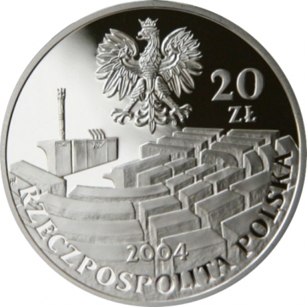 Coin obverse 20 pln The 15th Anniversary of the Senate of the Third Republic of Poland