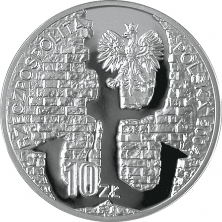 Coin obverse 10 pln 60th Anniversary of the Warsaw Uprising
