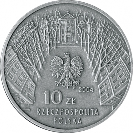 Coin obverse 10 pln 100th Anniversary of Foundation of Fine Arts Academy