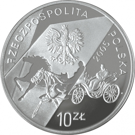 Coin obverse 10 pln Konstanty Ildefons Gałczyński (1905-1953) - The 100th Anniversary of the Birth