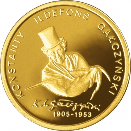 Coin reverse 200 pln Konstanty Ildefons Gałczyński (1905-1953) - The 100th Anniversary of the Birth