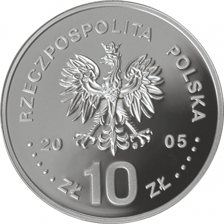 Coin obverse 10 pln Stanisław August Poniatowski (1764-1795), half-figure