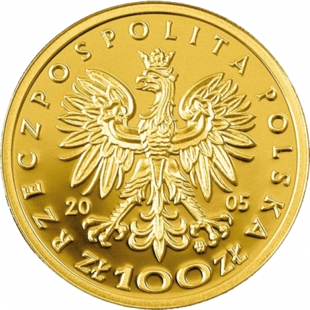 Awers monety100 zł Stanisław August Poniatowski (1764-1795)