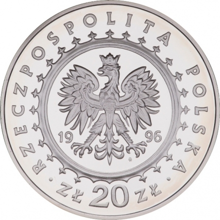 Coin obverse 20 pln Castle in Lidzbark Warmiński