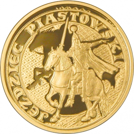 Coin reverse 200 pln The Piast Horseman