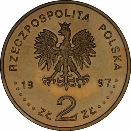 Coin obverse 2 pln Stefan Batory (1576-1586)