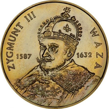 Rewers monety 2 zł Zygmunt III Waza (1587-1632)