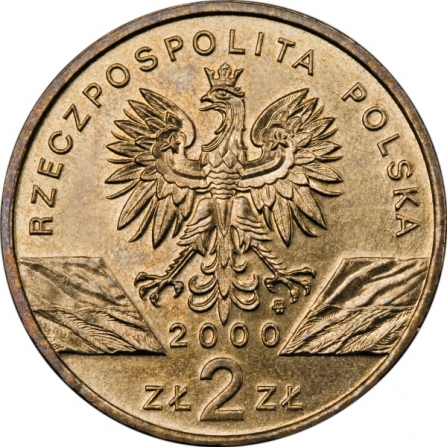 Coin obverse 2 pln The Hoopoe (Upupa epops)