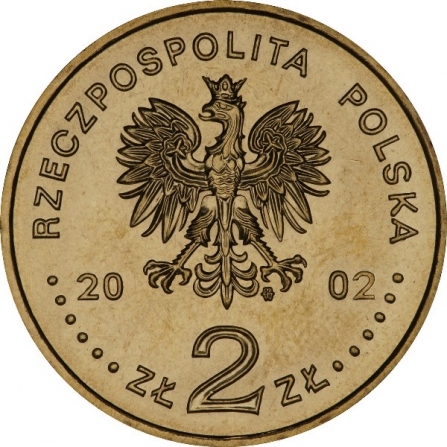 Awers monety2 zł August II Mocny (1697-1706, 1709-1733)