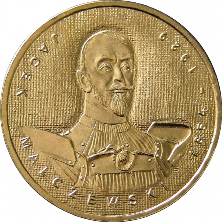 Rewers monety 2 zł Jacek Malczewski (1854-1929)