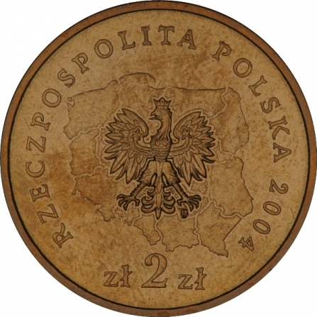 Coin obverse 2 pln Voivodship lubuskie