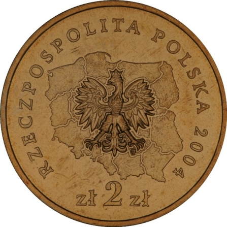 Coin obverse 2 pln Voivodship mazowieckie