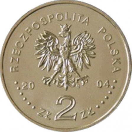 Coin obverse 2 pln The 28th Olympic Games: Athens 2004