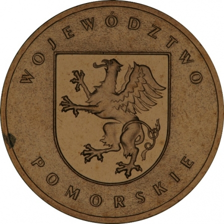 Coin reverse 2 pln Voivodship pomorskie