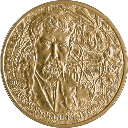 Coin reverse 2 pln Stanisław Wyspiański (1869-1907)