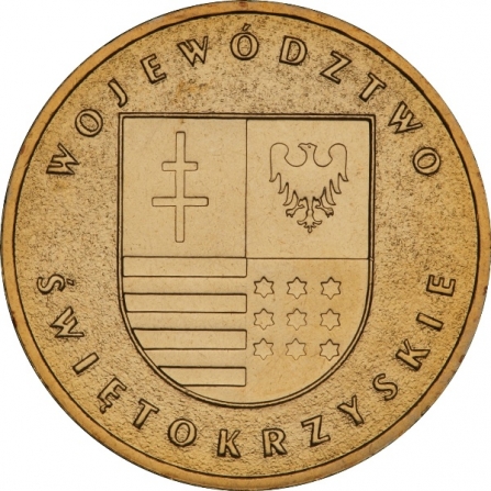Coin reverse 2 pln Voivodship świętokrzyskie