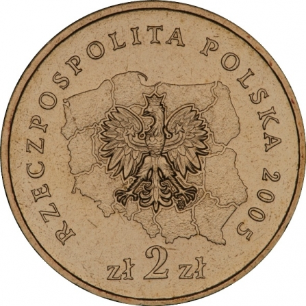 Coin obverse 2 pln Voivodship zachodniopomorskie