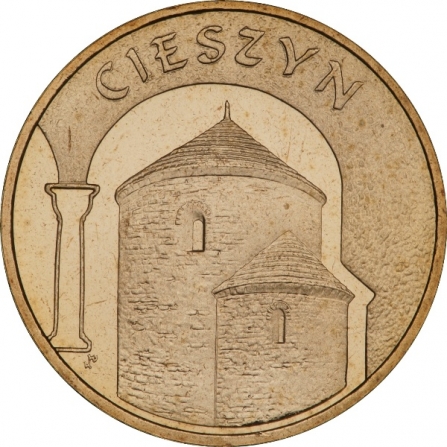 Coin reverse 2 pln Cieszyn