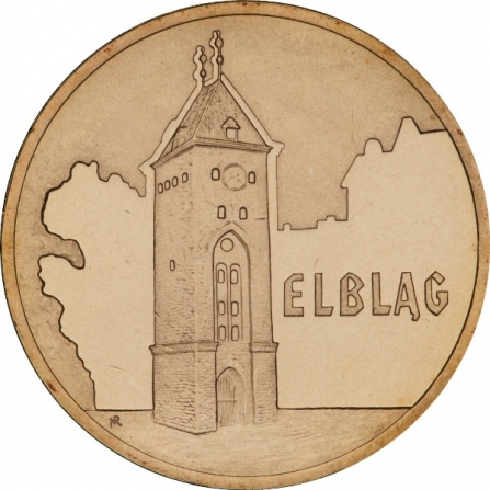 Coin reverse 2 pln Elbląg