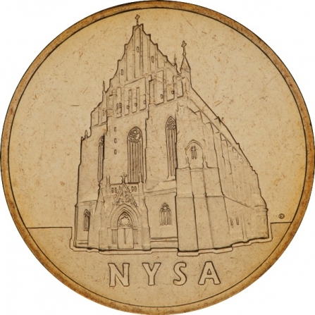 Coin reverse 2 pln Nysa