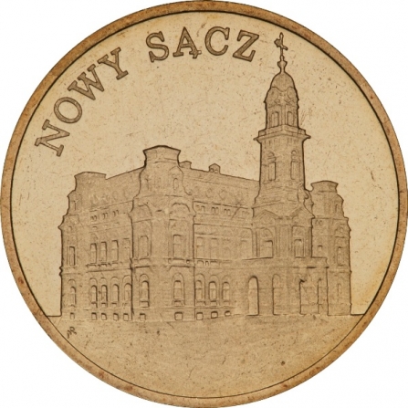 Coin reverse 2 pln Nowy Sącz