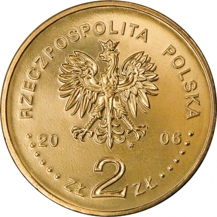 Awers monety2 zł 500-lecie wydania Statutu Łaskiego