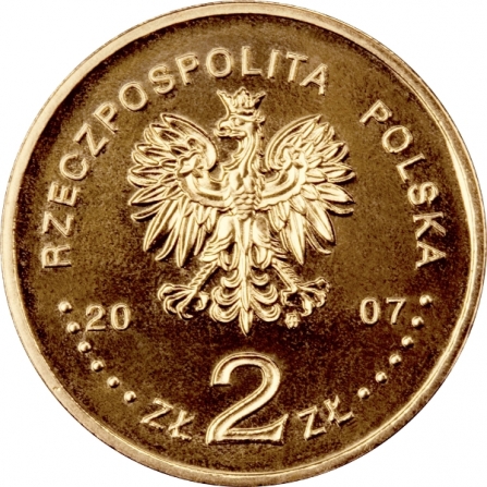 Awers monety2 zł Ignacy Domeyko (1802-1889)