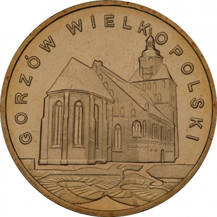 Coin reverse 2 pln Gorzów Wielkopolski