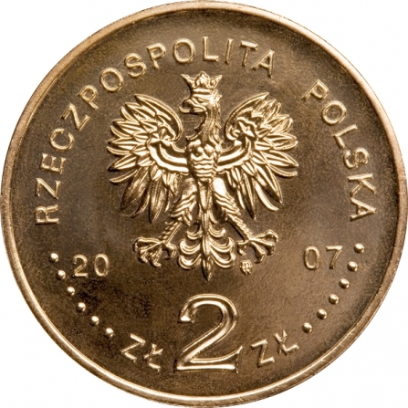 Coin obverse 2 pln 5 zł coin of 1928 (Nike)