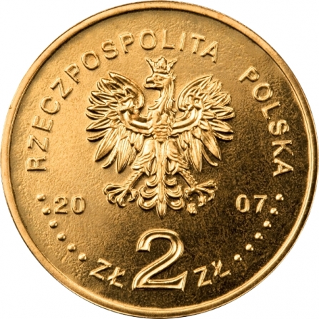 Coin obverse 2 pln Medieval Town in Toruń