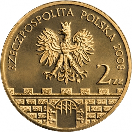 Coin obverse 2 pln Piotrków Trybunalski