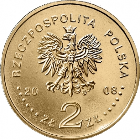 Coin obverse 2 pln 65th Anniversary of Warsaw Ghetto Uprising