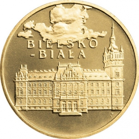 Coin reverse 2 pln Bielsko-Biała