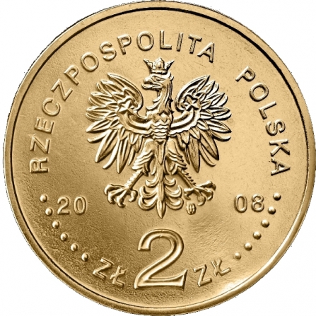 Coin obverse 2 pln Zbigniew Herbert (1924-1998)