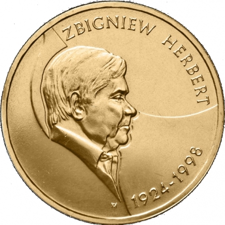 Coin reverse 2 pln Zbigniew Herbert (1924-1998)