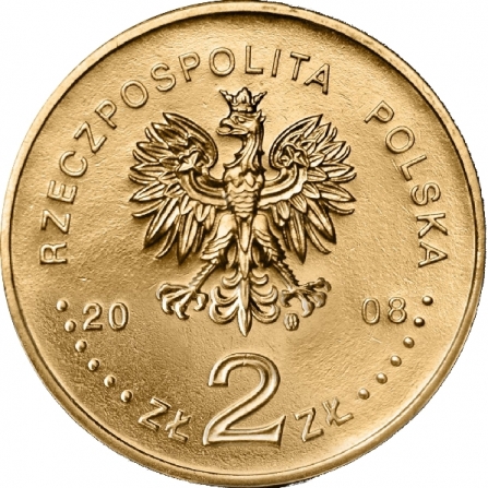 Coin obverse 2 pln 90th Anniversar y of Regaining Freedom by Poland