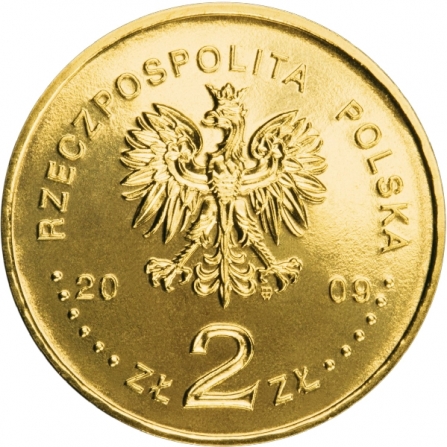 Coin obverse 2 pln 90th Anniversary of the Establishment of the Supreme Chamber of Control