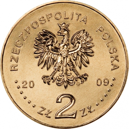 Coin obverse 2 pln 70th anniversary of creating the Polish underground state