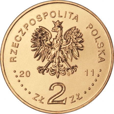 Coin obverse 2 pln Łódź