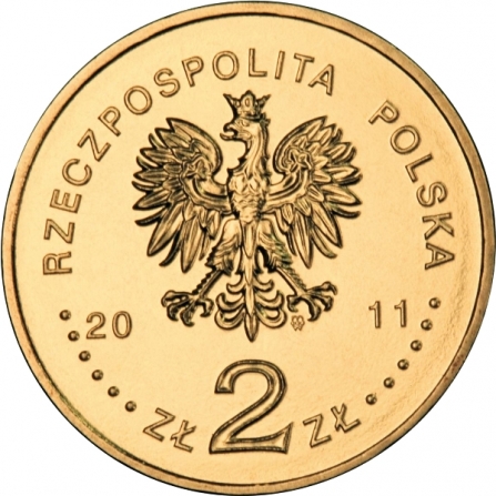 Coin obverse 2 pln Kalisz