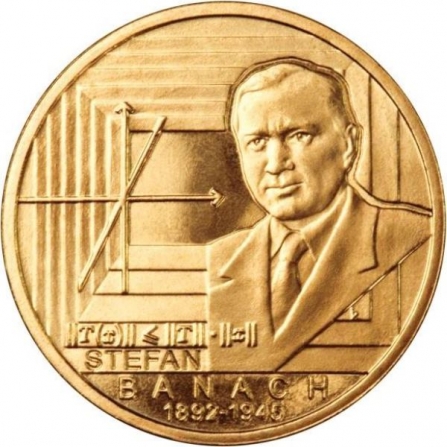 Coin reverse 2 pln Stefan Banach (1892-1945)